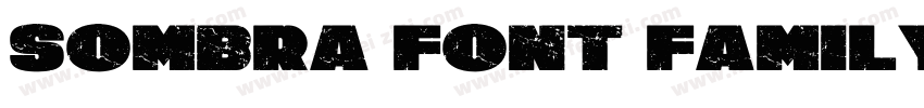 sombra font family字体转换